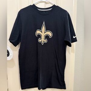 New Orleans saints Nike nfl size large t shirt
